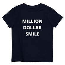 Load image into Gallery viewer, Million Dollar Smile Organic cotton kids t-shirt