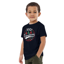 Load image into Gallery viewer, Matching Christmas Crew 2022 Organic cotton kids t-shirt