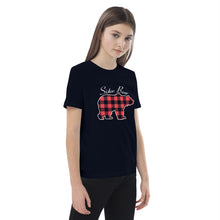Load image into Gallery viewer, Sister Bear Organic cotton kids Matching Holiday tee