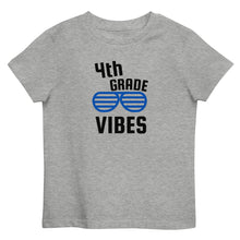 Load image into Gallery viewer, 4th Grade Vibes Organic cotton kids t-shirt