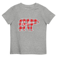 Load image into Gallery viewer, Brother Bear Organic cotton kids Matching Holiday tee