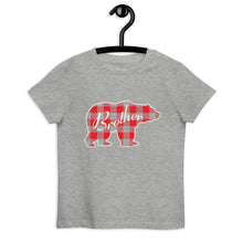 Load image into Gallery viewer, Brother Bear Organic cotton kids Matching Holiday tee