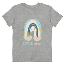 Load image into Gallery viewer, Little Sis Organic Matching cotton kids t-shirt