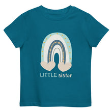 Load image into Gallery viewer, Little Sis Organic Matching cotton kids t-shirt