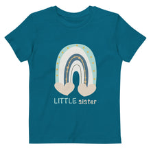 Load image into Gallery viewer, Little Sis Organic Matching cotton kids t-shirt