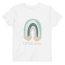 Load image into Gallery viewer, Little Sis Organic Matching cotton kids t-shirt