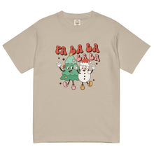 Load image into Gallery viewer, Fa La La La Organic cotton t-shirt