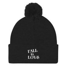 Load image into Gallery viewer, Fall in Love Pom-Pom Beanie