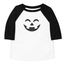 Load image into Gallery viewer, Pumpkin Face Toddler Tee