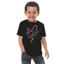 Load image into Gallery viewer, Sister Bunny Toddler jersey t-shirt