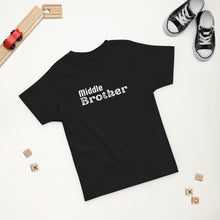 Load image into Gallery viewer, Middle Child Toddler jersey t-shirt