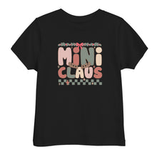 Load image into Gallery viewer, Mini Claus Matching Toddler jersey Tee