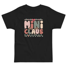 Load image into Gallery viewer, Mini Claus Matching Toddler jersey Tee