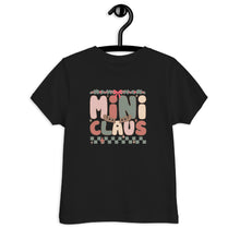 Load image into Gallery viewer, Mini Claus Matching Toddler jersey Tee