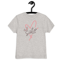 Load image into Gallery viewer, Sister Bunny Toddler jersey t-shirt