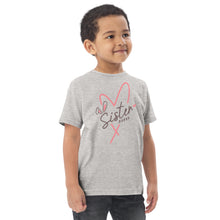 Load image into Gallery viewer, Sister Bunny Toddler jersey t-shirt