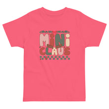 Load image into Gallery viewer, Mini Claus Matching Toddler jersey Tee