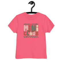 Load image into Gallery viewer, Mini Claus Matching Toddler jersey Tee