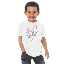 Load image into Gallery viewer, Sister Bunny Toddler jersey t-shirt