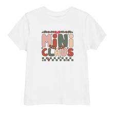 Load image into Gallery viewer, Mini Claus Matching Toddler jersey Tee