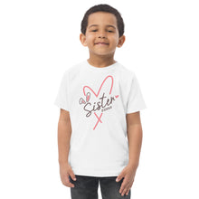 Load image into Gallery viewer, Sister Bunny Toddler jersey t-shirt