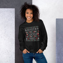 Load image into Gallery viewer, Hot Cocoa Vibes Sweatshirt