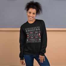 Load image into Gallery viewer, Hot Cocoa Vibes Sweatshirt
