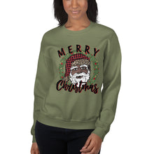 Load image into Gallery viewer, Merry Christmas Santa Sweatshirt