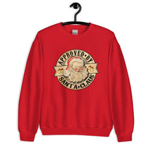 Load image into Gallery viewer, Approved By Santa Claus Sweatshirt