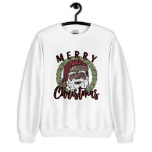 Load image into Gallery viewer, Merry Christmas Santa Sweatshirt