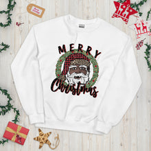 Load image into Gallery viewer, Merry Christmas Santa Sweatshirt