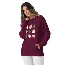 Load image into Gallery viewer, Tis The Season eco raglan hoodie