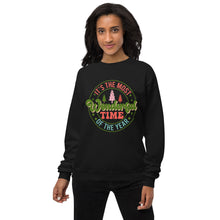 Load image into Gallery viewer, Wonderful Time Of The Year fleece sweatshirt