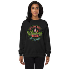 Load image into Gallery viewer, Wonderful Time Of The Year fleece sweatshirt