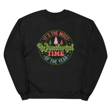 Load image into Gallery viewer, Wonderful Time Of The Year fleece sweatshirt