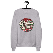 Load image into Gallery viewer, MaMa Claus fleece sweatshirt
