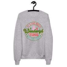 Load image into Gallery viewer, Wonderful Time Of The Year fleece sweatshirt