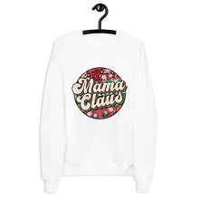 Load image into Gallery viewer, MaMa Claus fleece sweatshirt