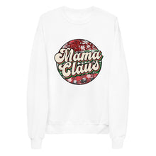 Load image into Gallery viewer, MaMa Claus fleece sweatshirt