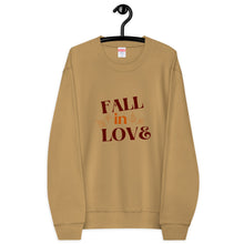 Load image into Gallery viewer, Fall in Love french terry sweatshirt