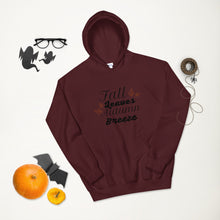 Load image into Gallery viewer, Fall Leaves Autumn Breeze Hoodie