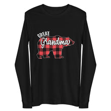 Load image into Gallery viewer, Great Grandma Long Sleeve Matching Holiday Tee