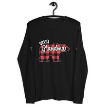 Load image into Gallery viewer, Great Grandma Long Sleeve Matching Holiday Tee