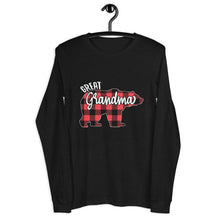 Load image into Gallery viewer, Great Grandma Long Sleeve Matching Holiday Tee