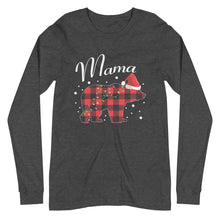Load image into Gallery viewer, MaMa Bear Long Sleeve Holiday Matching Tee