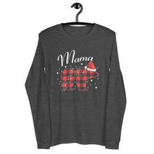 Load image into Gallery viewer, MaMa Bear Long Sleeve Holiday Matching Tee