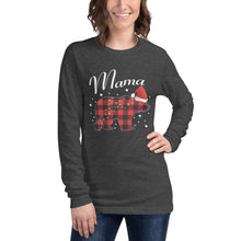 Load image into Gallery viewer, MaMa Bear Long Sleeve Holiday Matching Tee
