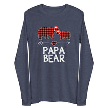 Load image into Gallery viewer, PaPa Bear Long Sleeve Holiday Tee