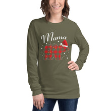 Load image into Gallery viewer, MaMa Bear Long Sleeve Holiday Matching Tee