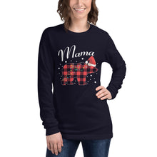 Load image into Gallery viewer, MaMa Bear Long Sleeve Holiday Matching Tee